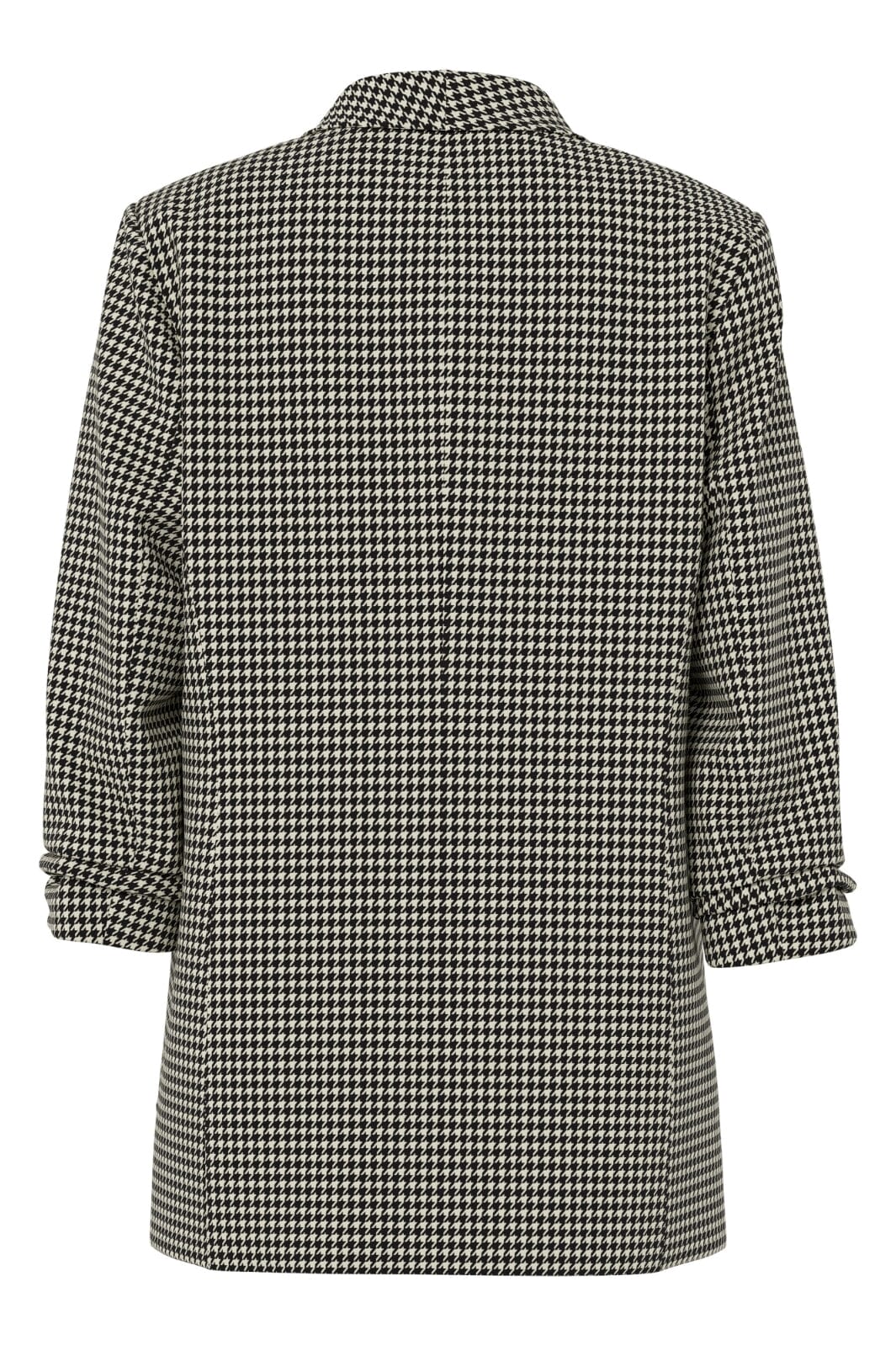 Pieces - Pcbosella 3/4 Printed Blazer - 4881031 White Pepper Houndstooth