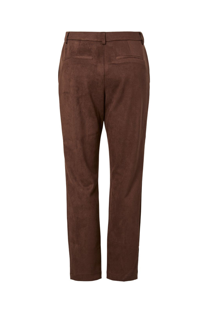Pieces - Pcbosella Brushed Ankle Pant - 5025919 Chicory Coffee