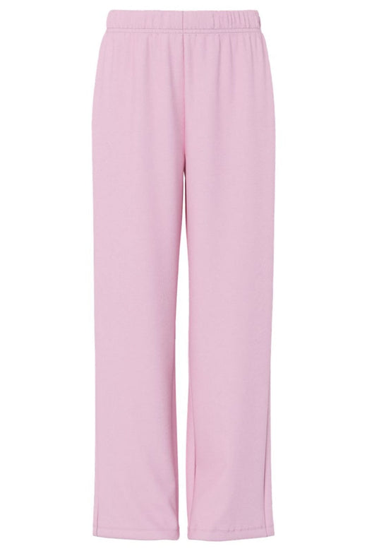 Pieces - Pcchilli Wide Sweat Pants - 4962651 Roseate Spoonbill Bukser 