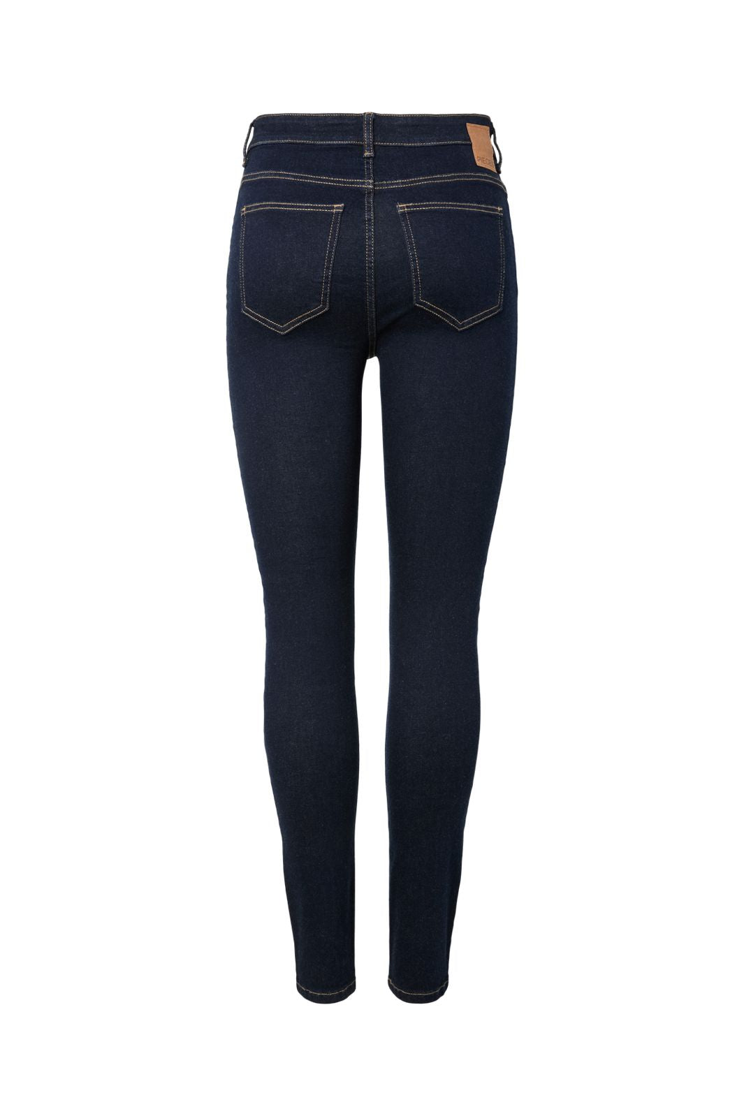 Pieces - Pcdaisy Skinny Jeans - 5039521 Dark Blue Denim Rinse