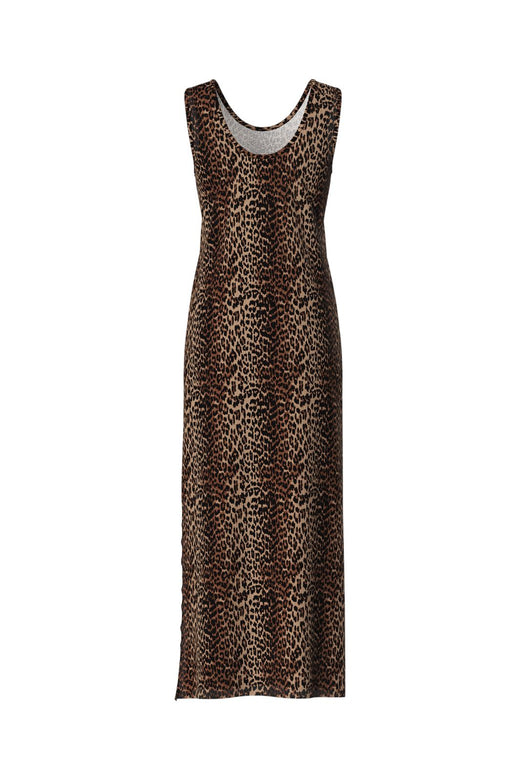 Pieces - Pcflora Sl Maxi Dress - 4699166 Black Leo