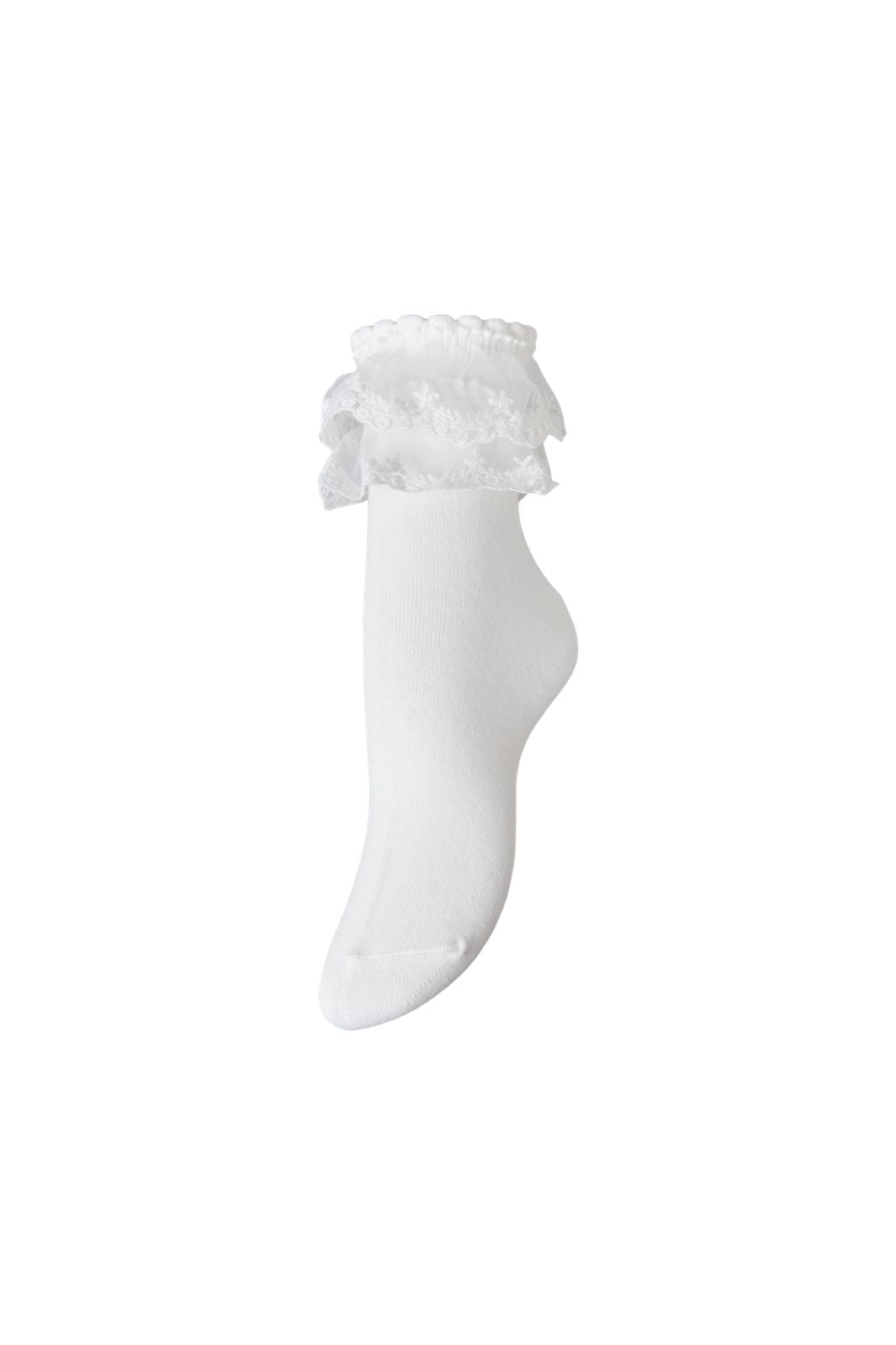 Pieces - Pcjoline Lace Sock - 4272990 Bright White Lace