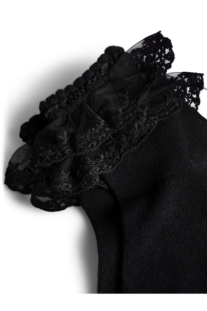 Pieces - Pcjoline Lace Sock - 4984897 Black Lace