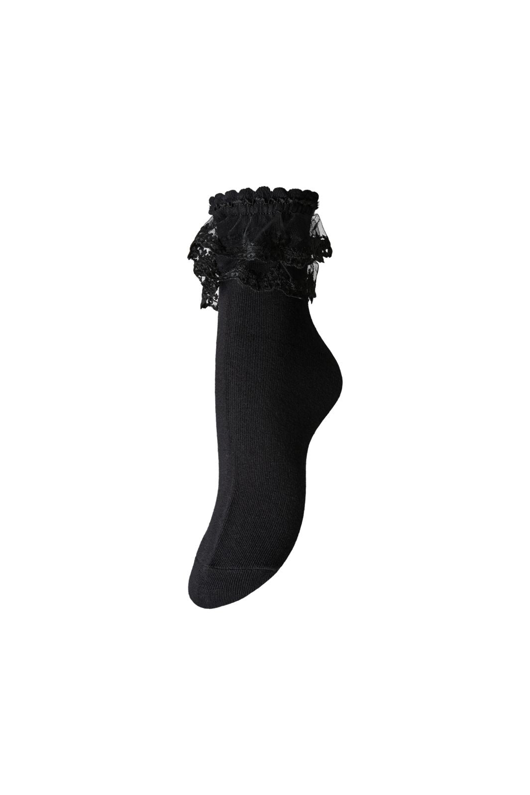 Pieces - Pcjoline Lace Sock - 4984897 Black Lace