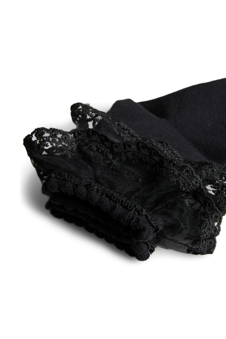 Pieces - Pcjoline Lace Sock - 4984897 Black Lace