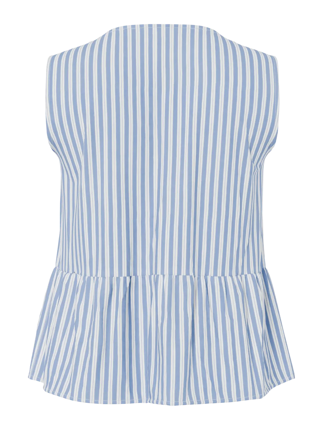 Pieces - Pcjolly Sl Tie Top - 4904306 Hydrangea Bright White Toppe 