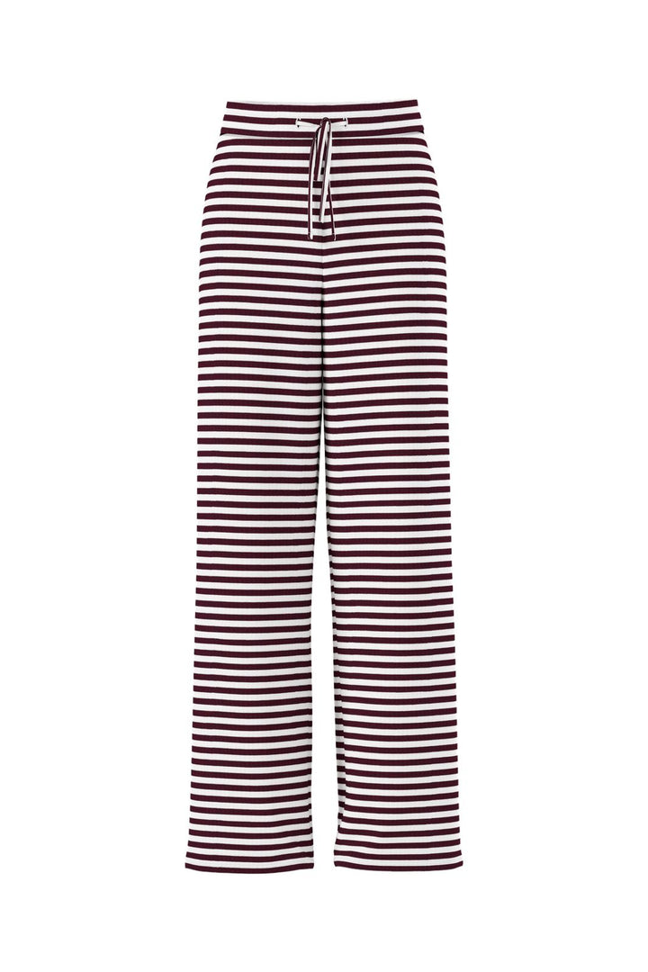 Pieces - Pclaya Wide Pants - 5086931 Winetasting Bright White