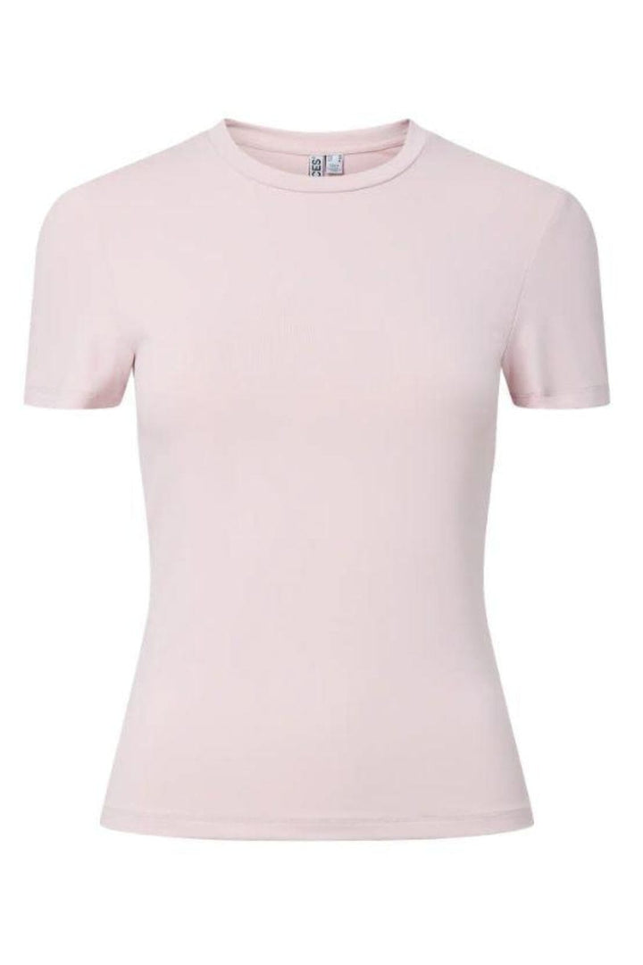 Pieces - Pclula Ss Tee - 4897673 Roseate Spoonbill T-shirts 