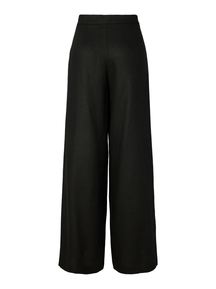 Pieces - Pcmajse Wide Pants Pp - 5040800 Black Bukser 