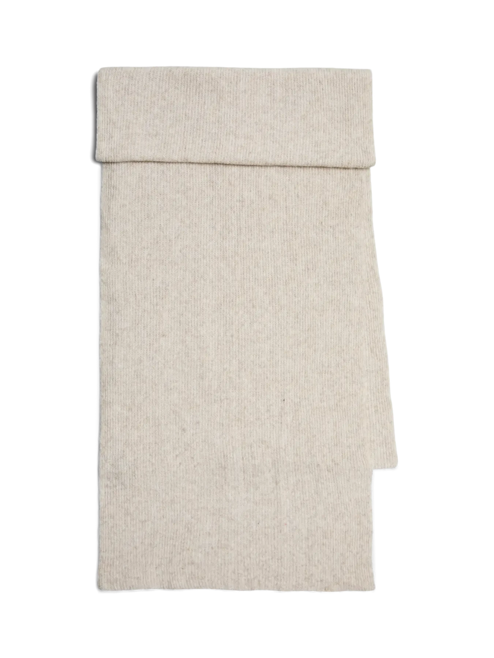 Pieces - Pcmoella Scarf - 4547299 Whitecap Gray Melange Tørklæder 
