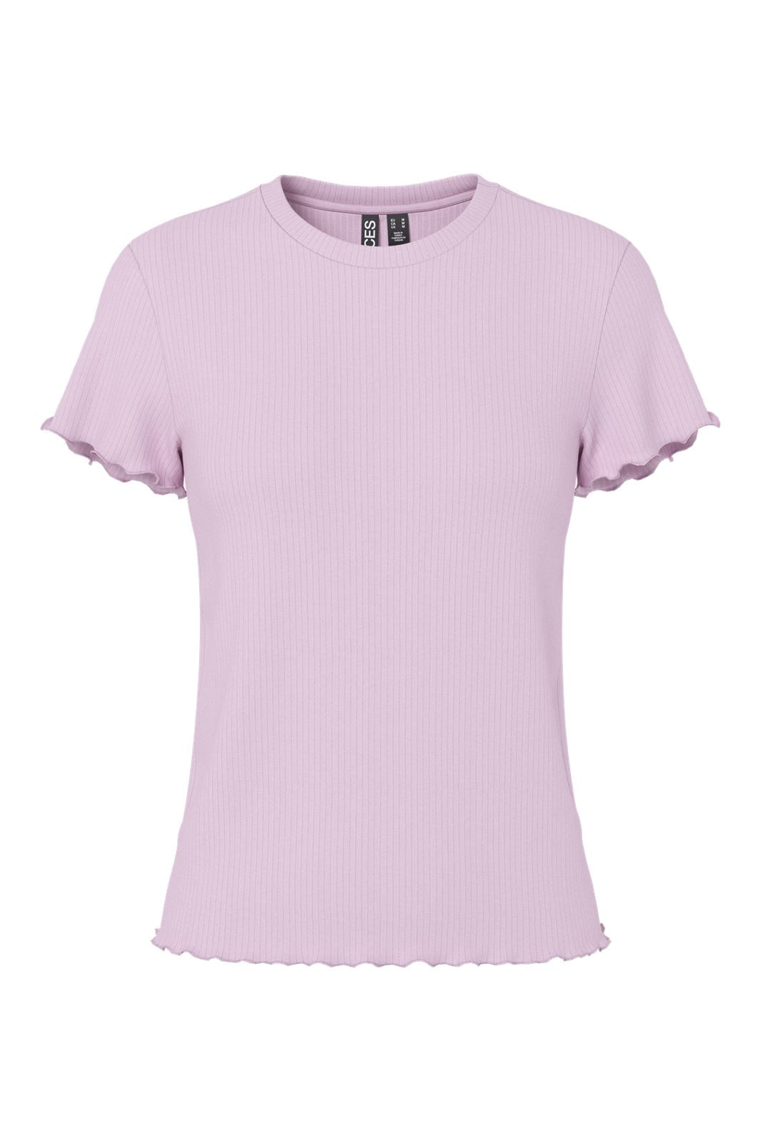 Pieces - Pcnicca Ss O-Neck Top - 4902436 Winsome Orchid