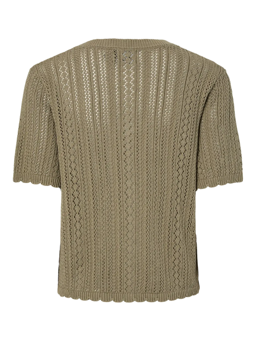Pieces - Pcnuka Ss O-Neck Knit Cardigan - 4897929 Overland Trek Cardigans 