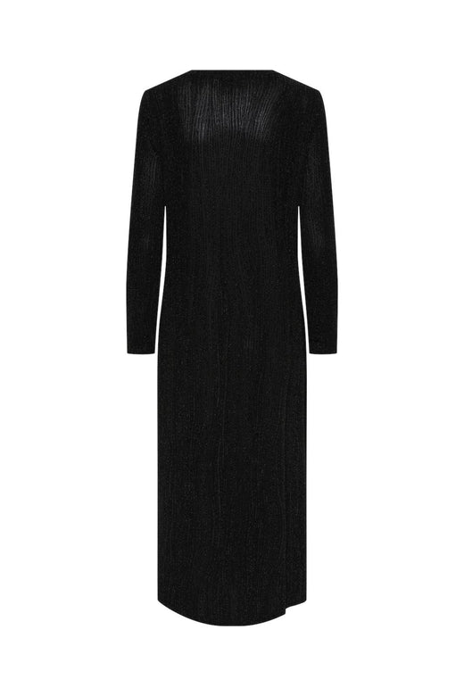 Pieces - Pcrenata Ls Knot Dress - 4601097 Black