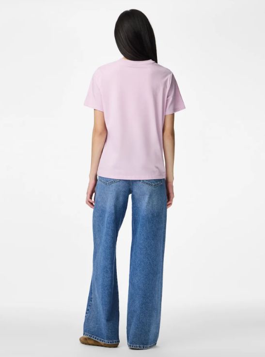 Pieces - Pcria Ss Solid Tee - 4902447 Winsome Orchid T-shirts 