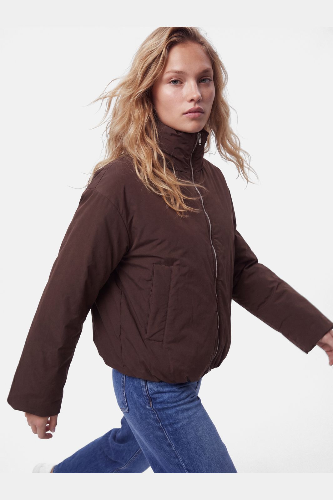 Pieces - Pcsif Jacket - 5101398 Hot Fudge