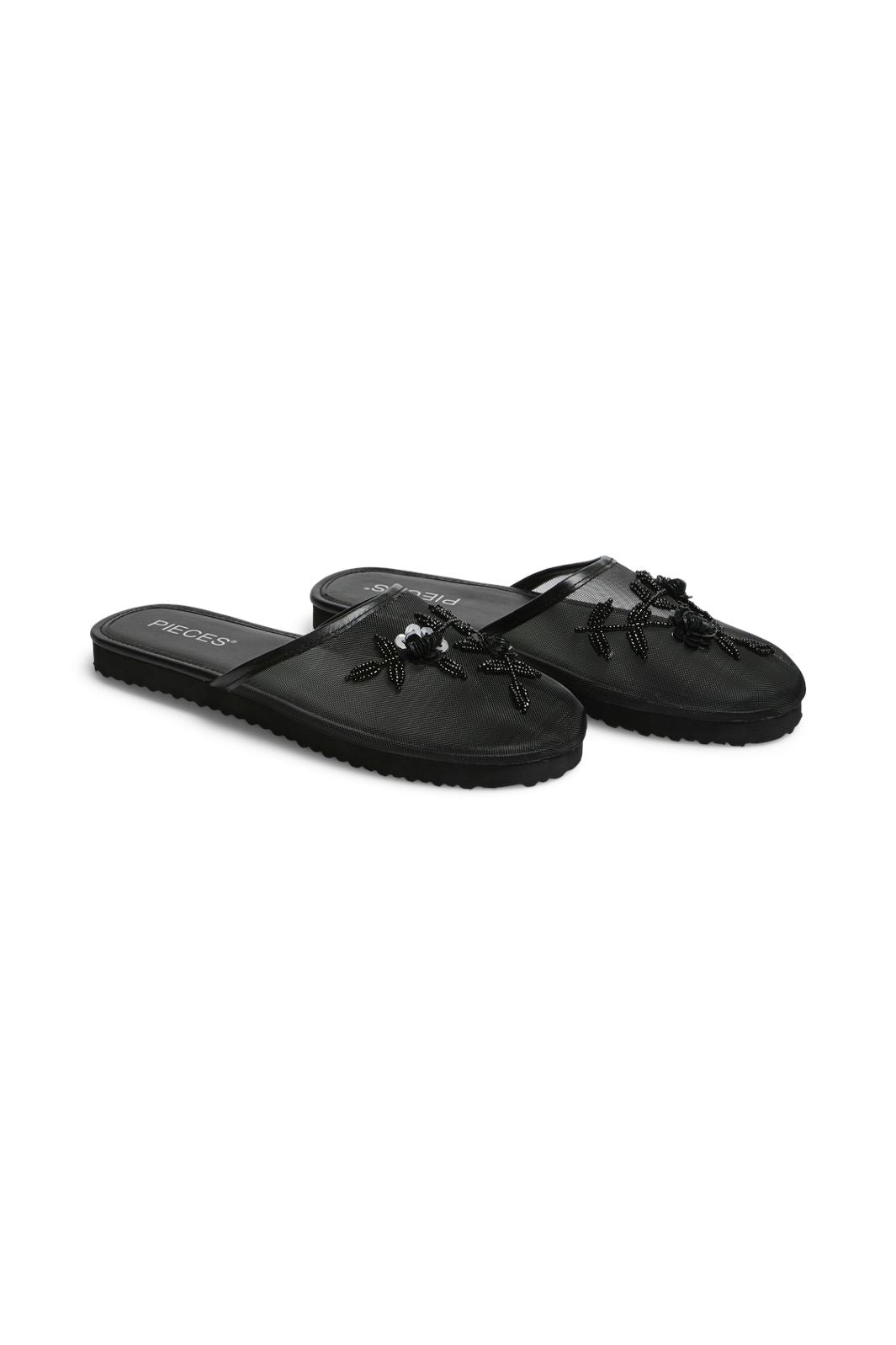 Pieces - Pcsophia Mesh Slipper - 4773264 Black