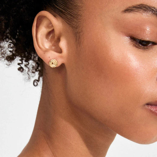 Pilgrim - Air Earrings Gold-plated 262612013 - Gold Plated Øreringe 