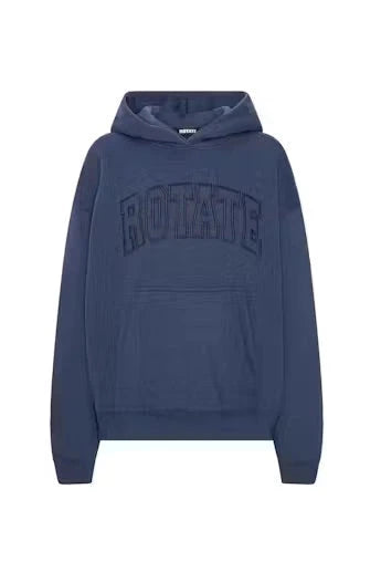 Rotate - Classic Sweat Hoodie 1163693094 - 3094 Navy Blazer Sweatshirts 