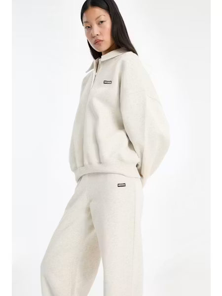 Rotate - Classic Sweat Pants 1163743070 - 3070 White Melange Sweatpants 