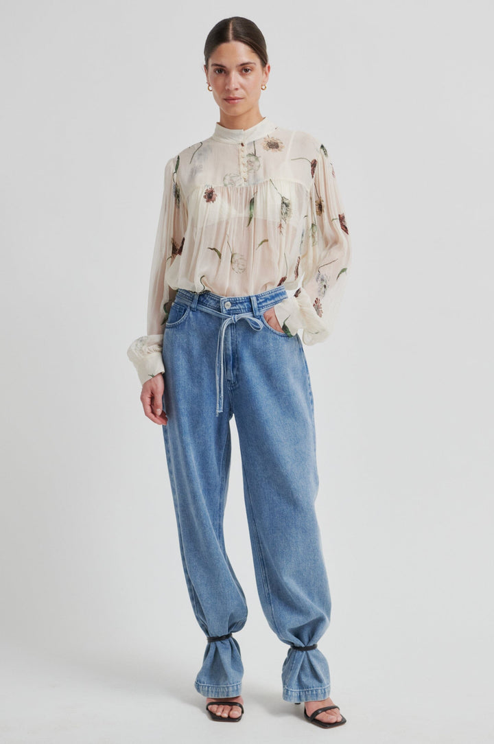 Second Female - Florala Blouse 60576 - 1034 Summer Sand Bluser 
