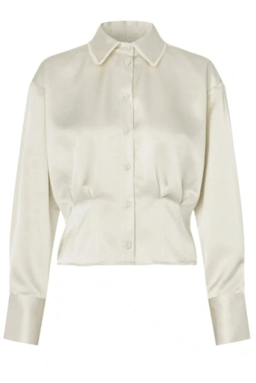 Second Female - Opala Shirt 61192 - 1051 Birch Skjorter 