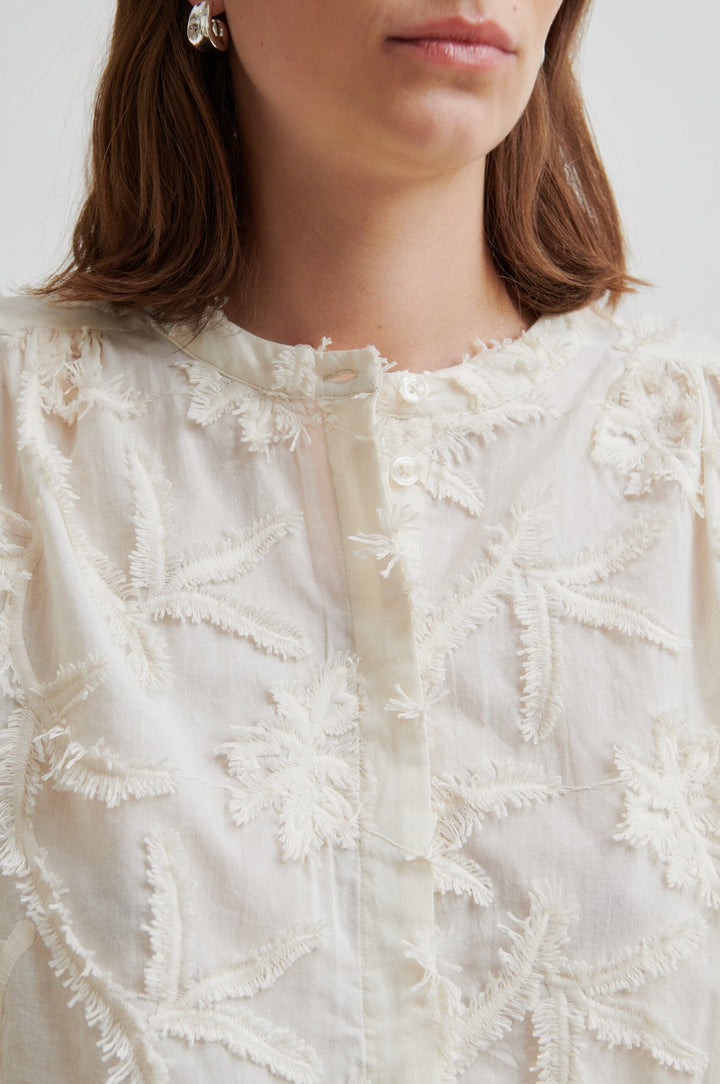 Second Female - Seena Shirt 60227 - 1045 Jet Stream Skjorter 