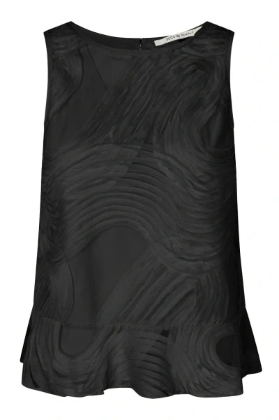 Second Female - Soalie Top 61088 - 8001 Black Toppe 