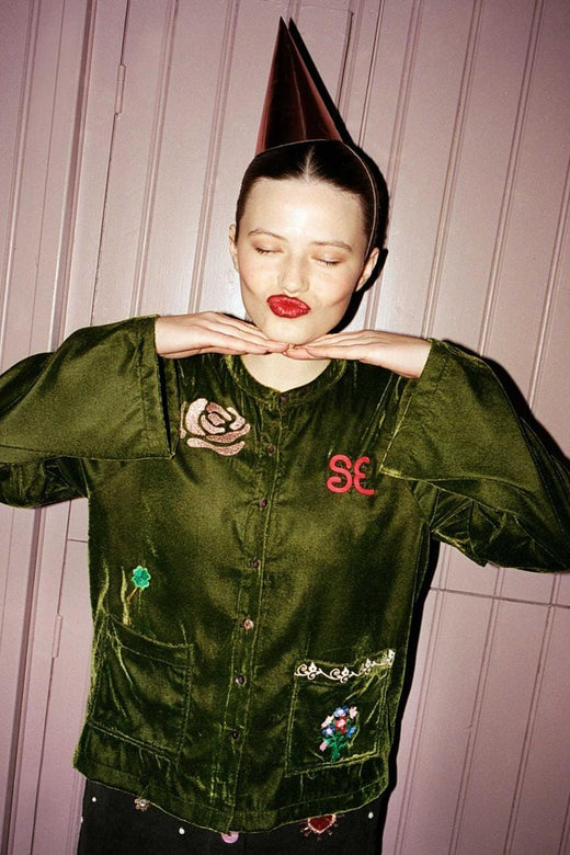 Sissel Edelbo - Hope Shirt SE 2019 - Moss Green Skjorter 