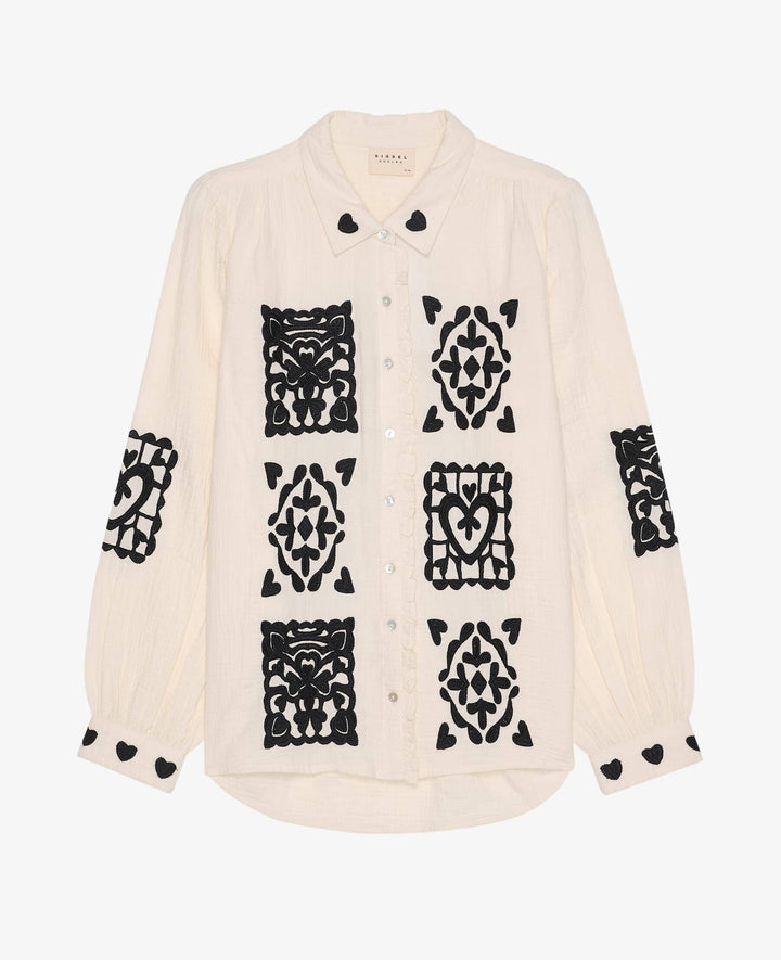 Sissel Edelbo - Kaiser Shirt Se 2022 - Off White Skjorter 