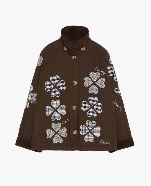 Sissel Edelbo - Lillibeth Jacket Se 2024 - Checked Brown Jakker 