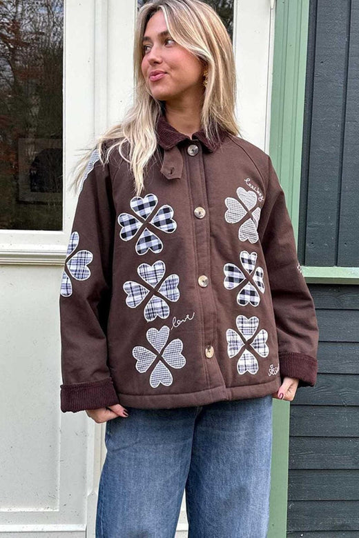 Sissel Edelbo - Lillibeth Jacket Se 2024 - Checked Brown Jakker 