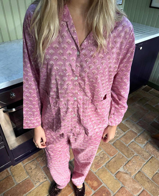 Sissel Edelbo - Nuit Pyjamas Set Se 2033 - Rose Sæt 