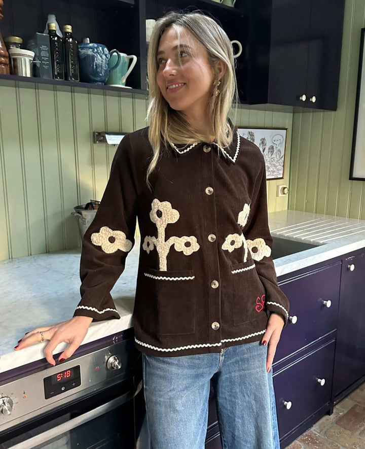 Sissel Edelbo - Twiggy Jacket Se 2043 - Fudge Brown Jakker 