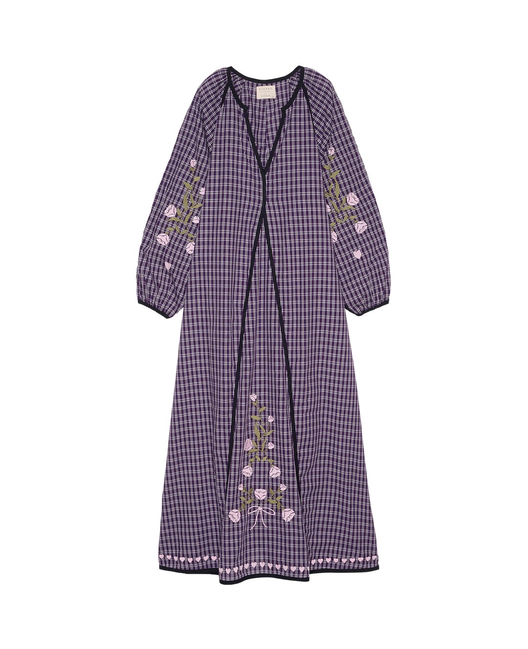 Sissel Edelbo x Molly&My - Fran Dress SE 2117 - Purple Checks 