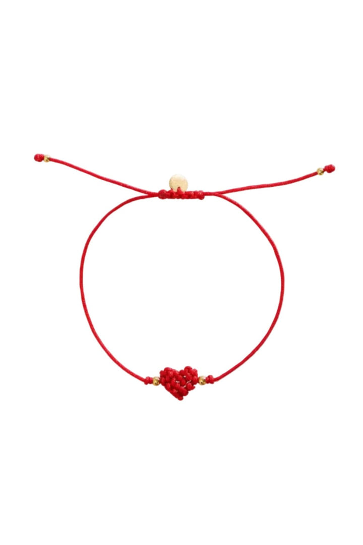 Stine A - Love Bracelets Red - 3233-02-Os Armbånd 