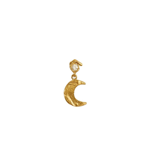 Stine A - Petit Flow Earring With Claire De Lune - 1431-2 Øreringe 