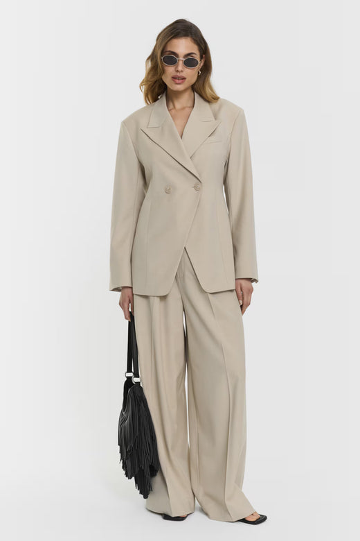Twist & Tango - Ttnaama Blazer - Lt Beige Mélange Blazere 