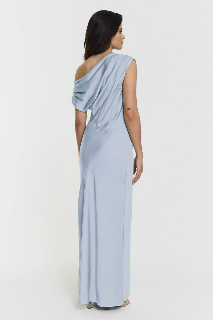 Twist & Tango - Ttvanessa Satin Dress - 50 - Pale Blue