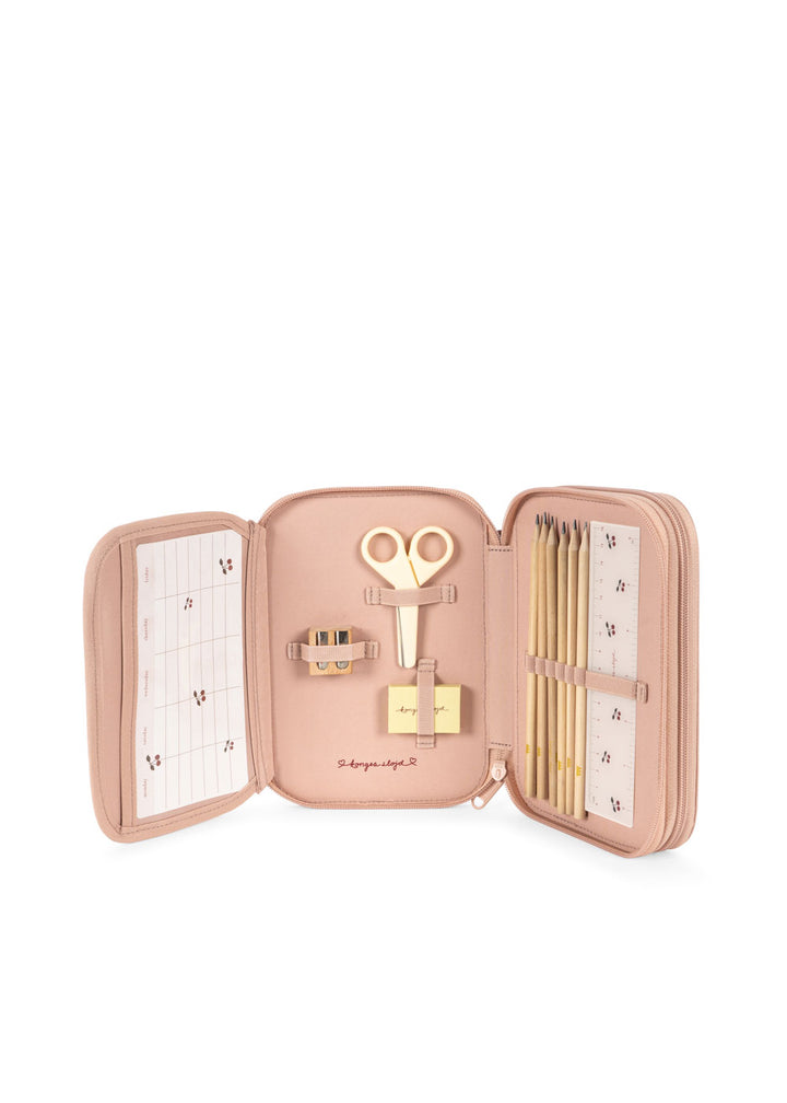 Konges Sløjd - Clover Pencil Case Ks105702 - Cherry