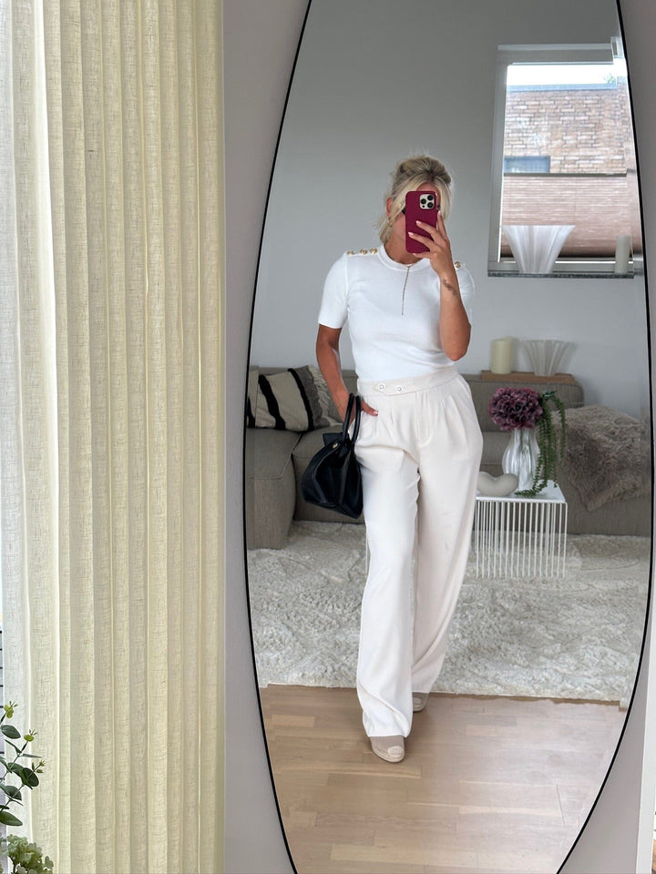 Valentin Studio - Pretty Pants - Ivory Bukser 