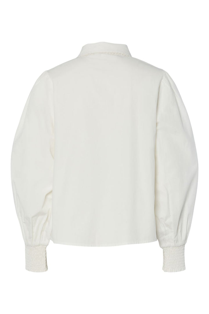 YAS - Yasalmanna Ls Shirt - 4913984 Star White