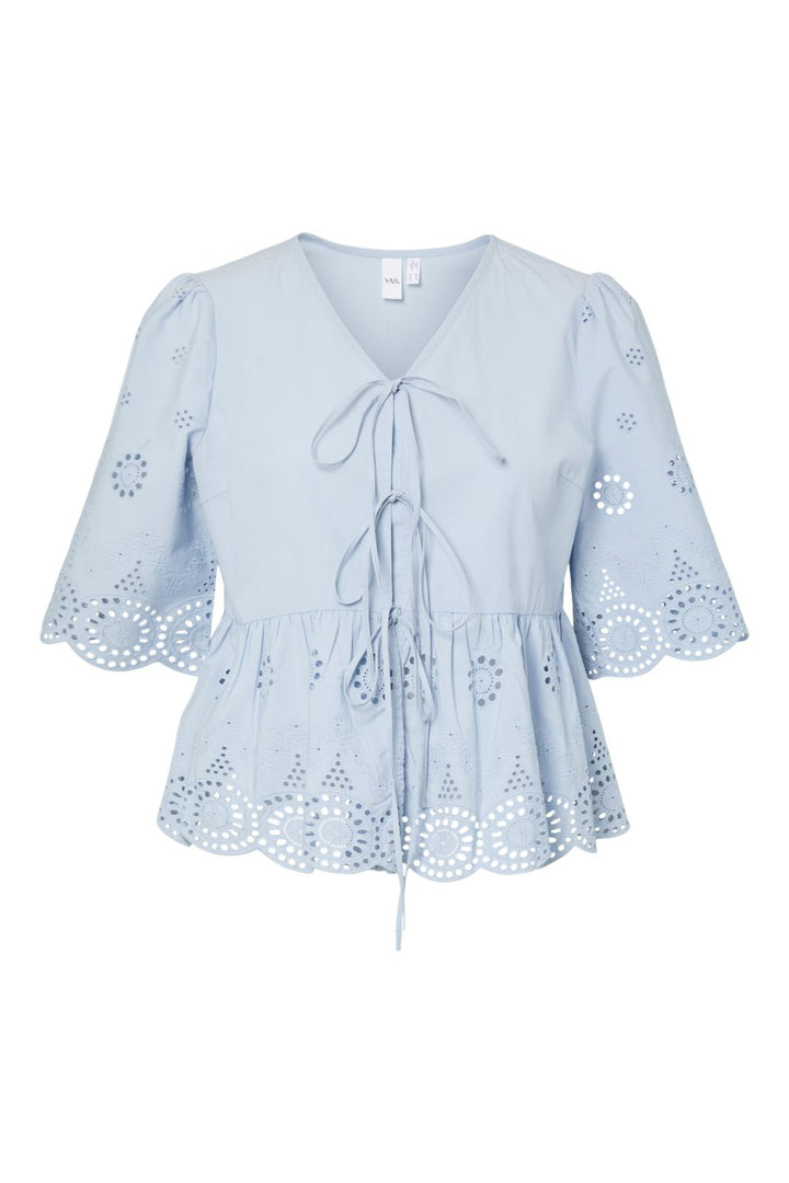 YAS - Yascornelia 2/4 Tie Top - 4924035 Skyway