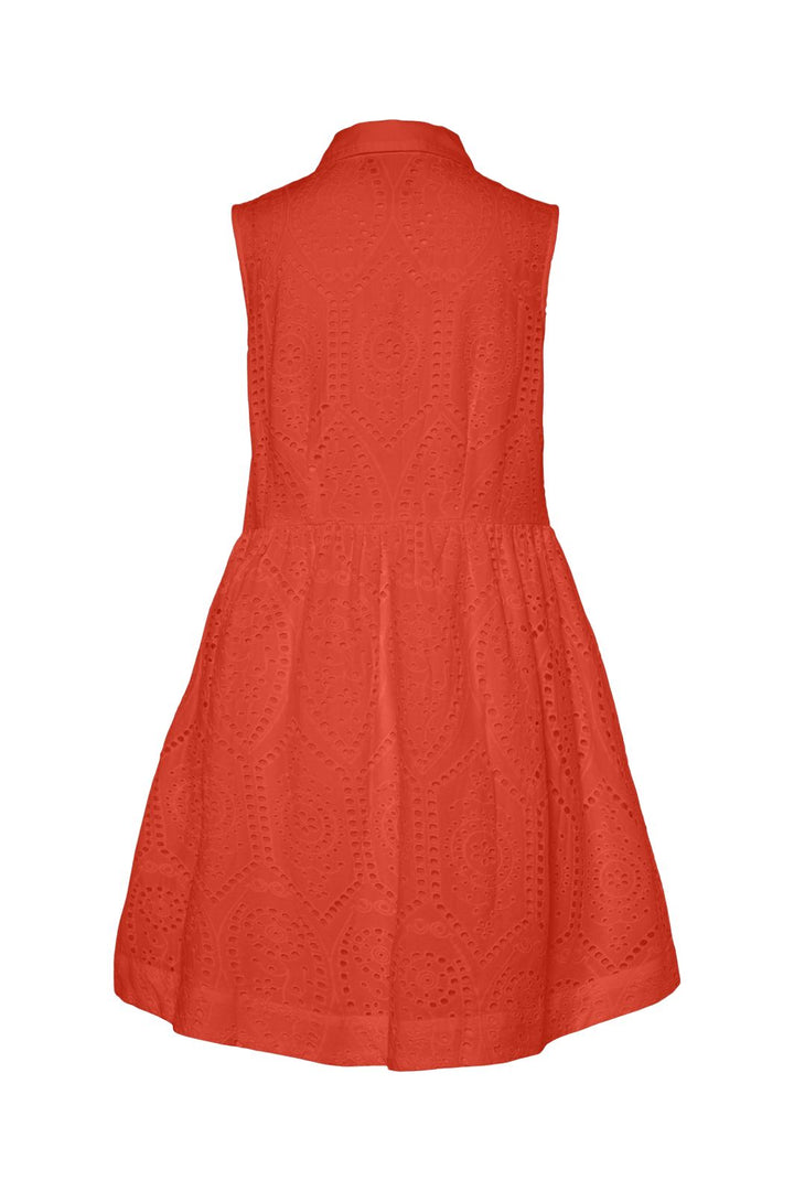 YAS - Yasholi Sl Shirt Dress - 4712909 Cherry Tomato