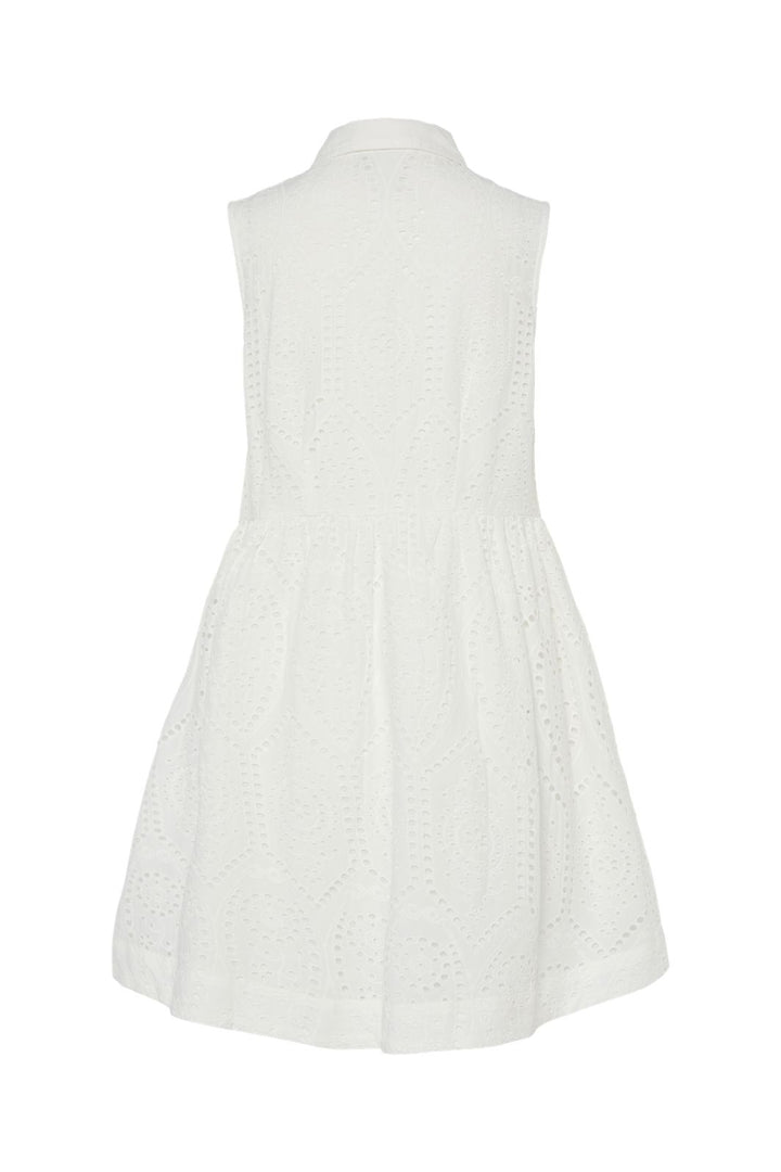 YAS - Yasholi Sl Shirt Dress - 4712911 Star White