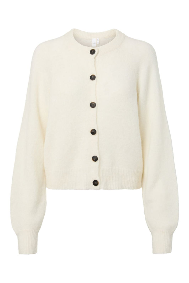 YAS - Yasjohi Ls Wool Blend Cardigan - 4972528 Pristine