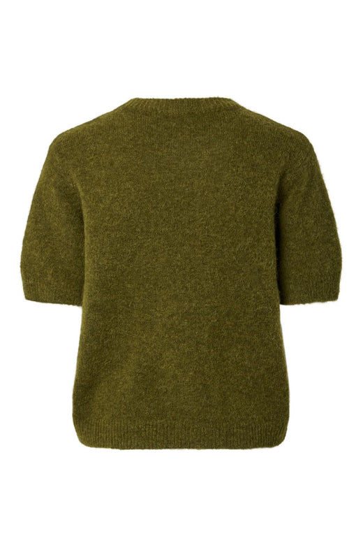 YAS - Yasjohi Ss Wool Blend Pullover - 5109007 Fir Green