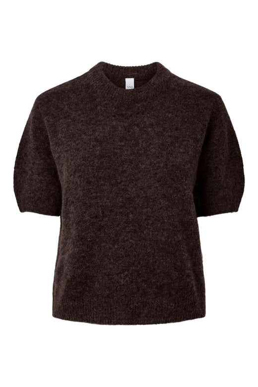 YAS - Yasjohi Ss Wool Blend Pullover - 5118885 Coffee Bean