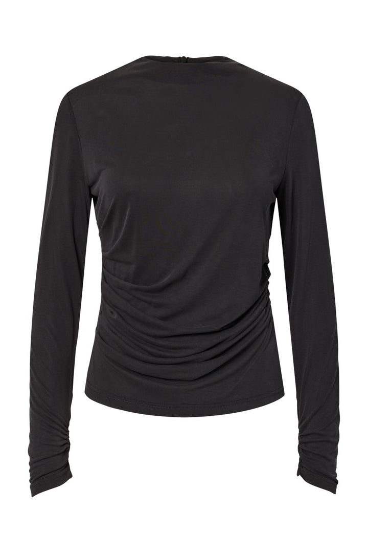 YAS - Yaslysa Ls Top - 4868734 Black