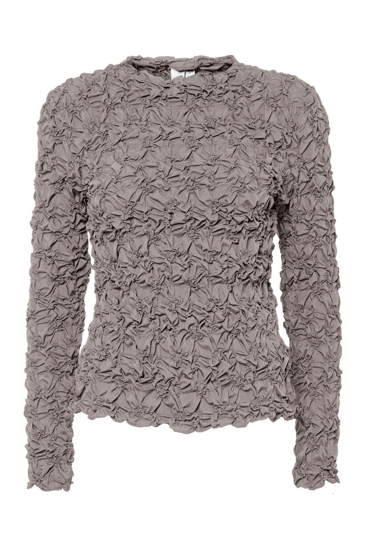 YAS - Yasmera Ls Top - 4966181 Taupe Gray