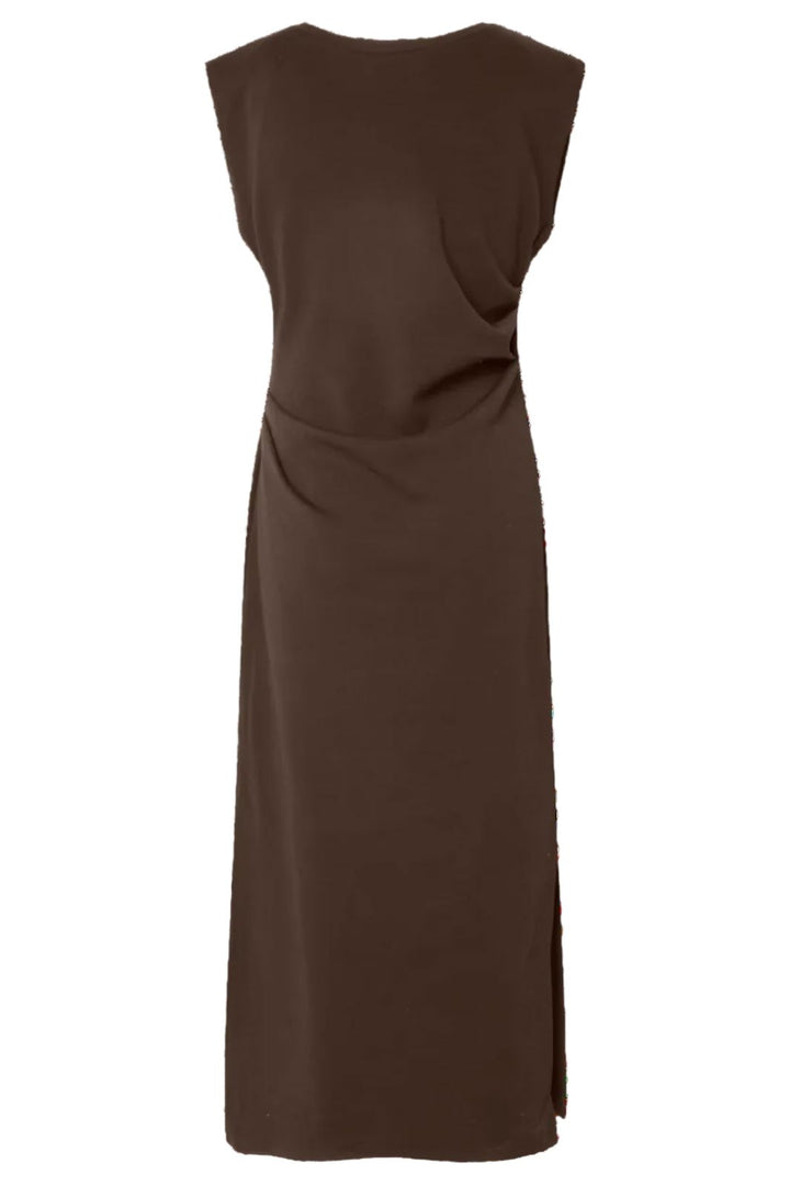 YAS - Yaspina Sl Long Dress - 5105488 Chocolate Brown